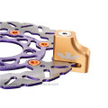 Twoeagles Disc Brake Lock, Bike Lock, Bicycle Lock, Battery Car Lock, Motorcycle Lock, Lock with Anti-Theft Function